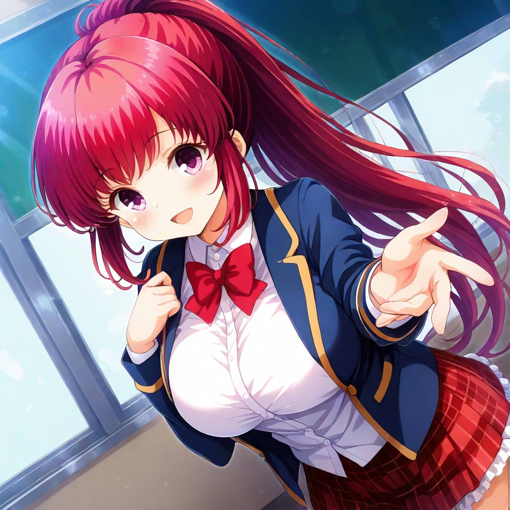 ガルフレ(仮)シチュCG集2 明音+エミ+景+CG集(制服)_8