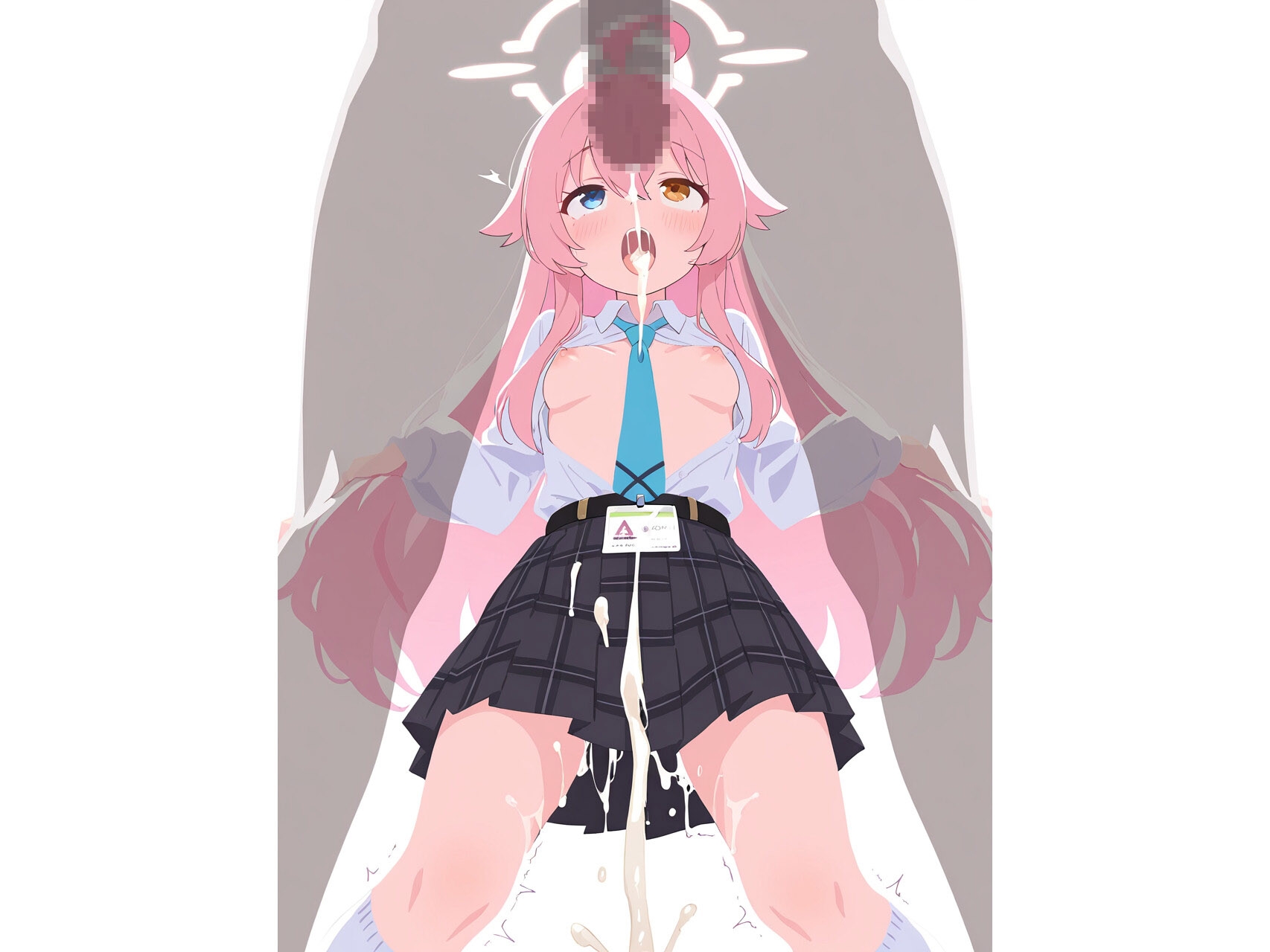 ブルーア〇カイブの小〇遊ホシノちゃんとエッチ！(6)4