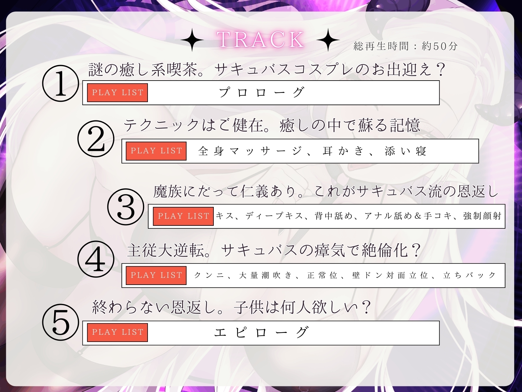 【CV.階乗セレナ様xバイノーラルx耳かき】夢見る都会のオアシス?―逆転淫魔の甘美なご奉仕― 画像3