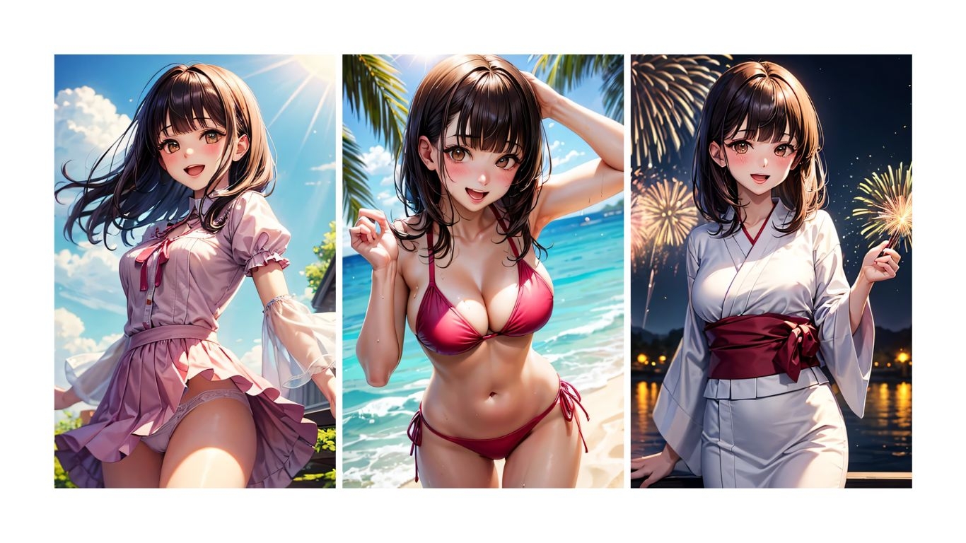 夏彼女---彼女と過ごす夏の一日 画像6