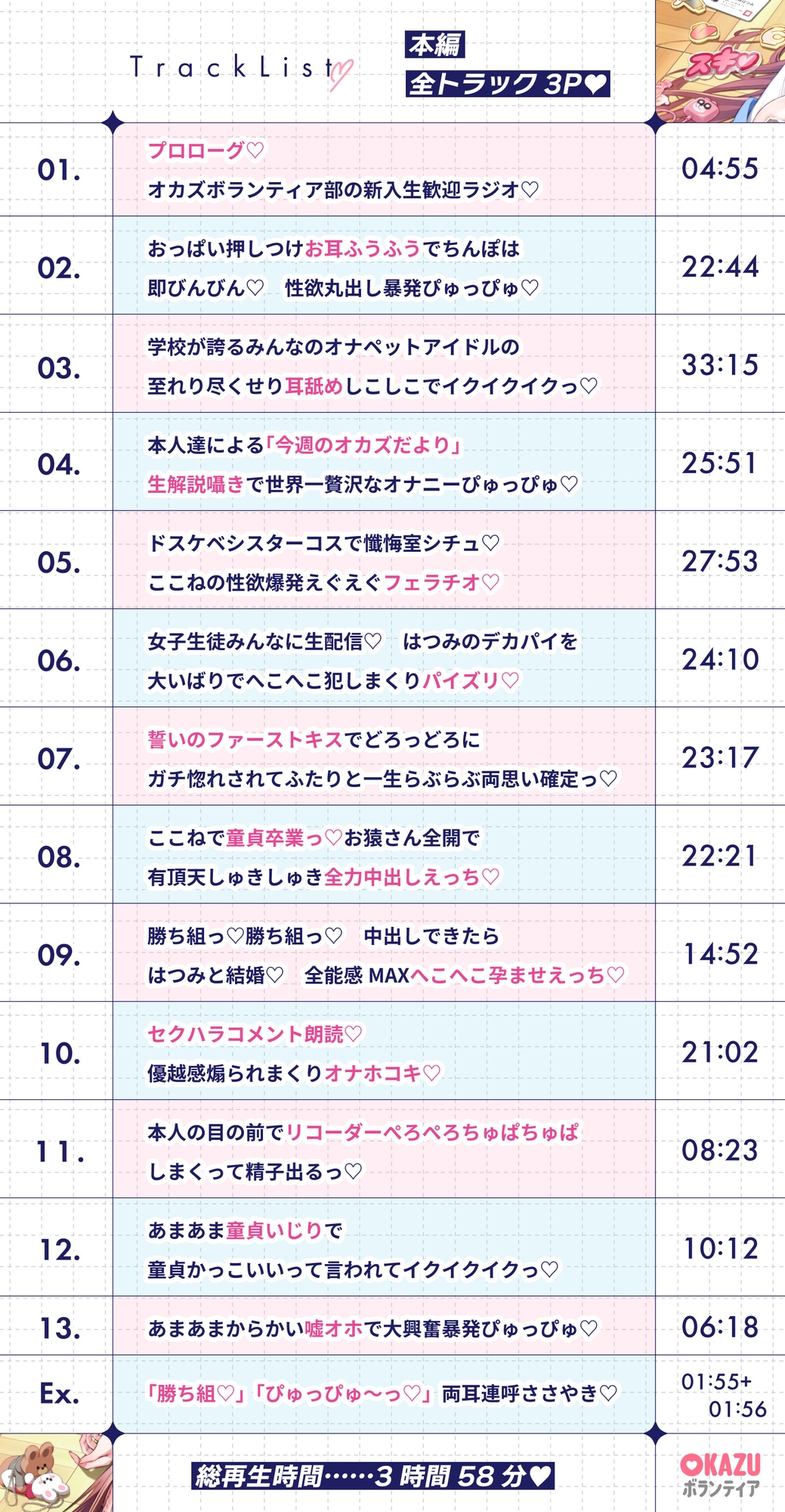 ぼくだけがオカズボランティア部のJKの性欲発散おもちゃにされて、至れり尽くせりあまあまぴゅっぴゅさせてもらう話♡ 画像10