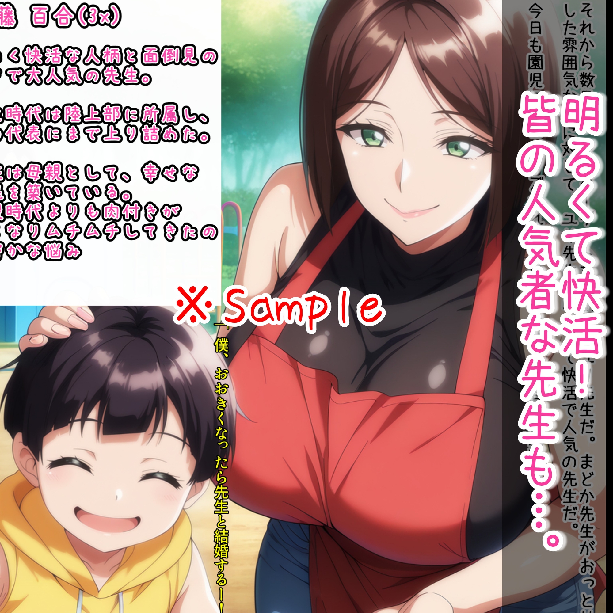 超爆乳ママさん達もドギつい学園長もみーんな僕専用肉オナホ。底辺こどおじの僕がア〇リで好き放題する。 画像8