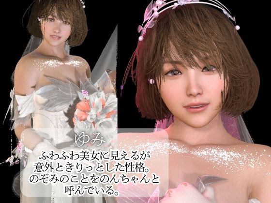 【百合】彼女と結婚してみた【初夜覗き見】 画像1