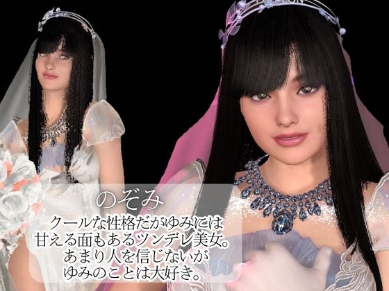 【百合】彼女と結婚してみた【初夜覗き見】 画像2