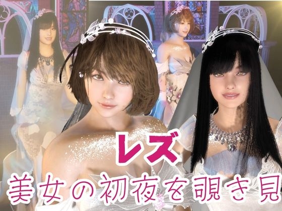 【百合】彼女と結婚してみた【初夜覗き見】 画像7