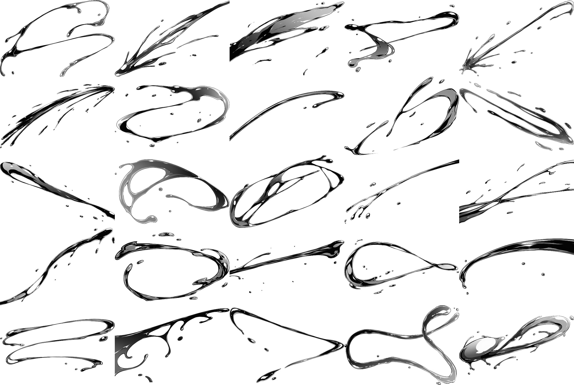 【200+ GFX】液体 GRAPHIC COLLECTION 画像8
