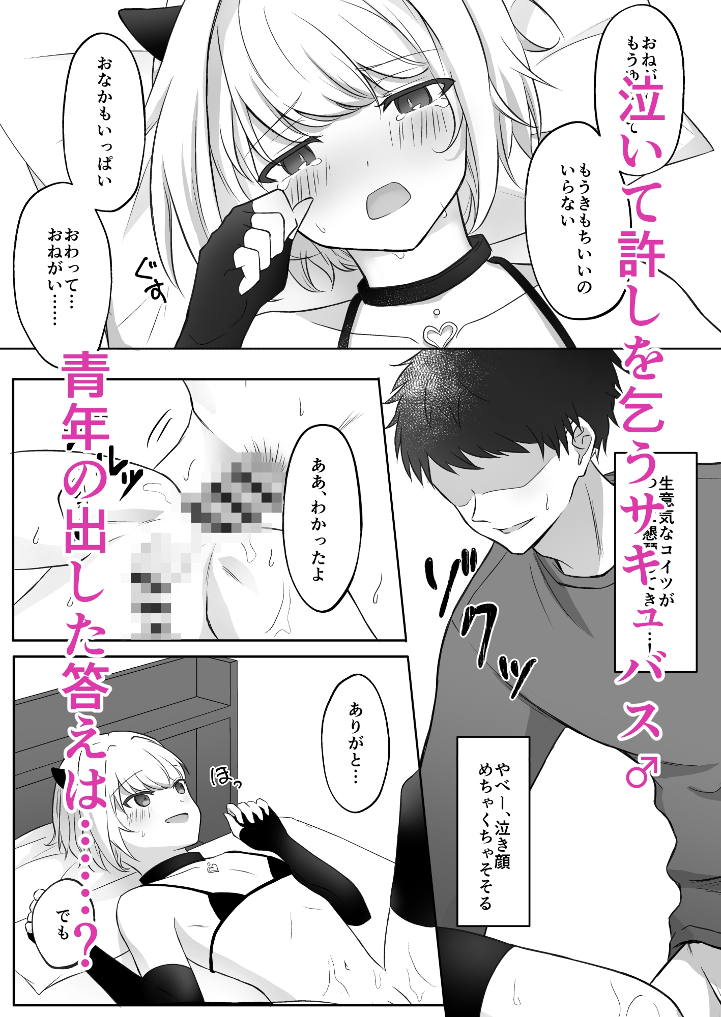 生意気サキュバスが泣いて許しを乞うまでたっぷり中出し 画像6