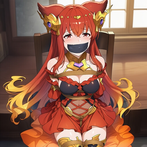 グラ〇ル女性キャラ緊縛イラスト集1