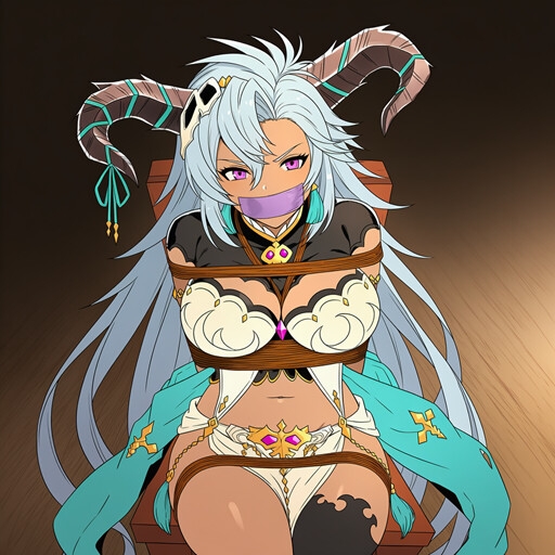 グラ〇ル女性キャラ緊縛イラスト集4