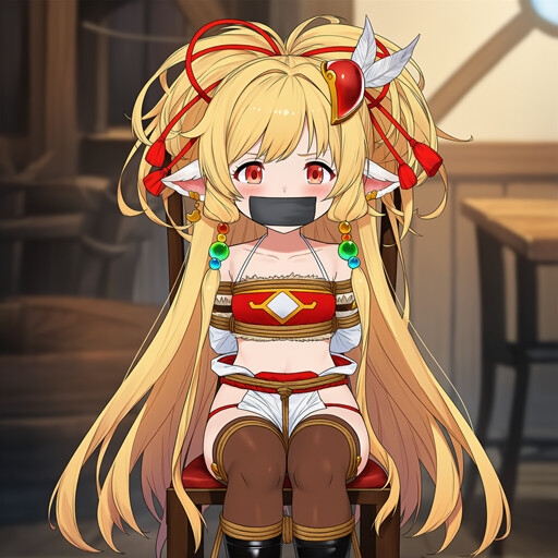 グラ〇ル女性キャラ緊縛イラスト集6