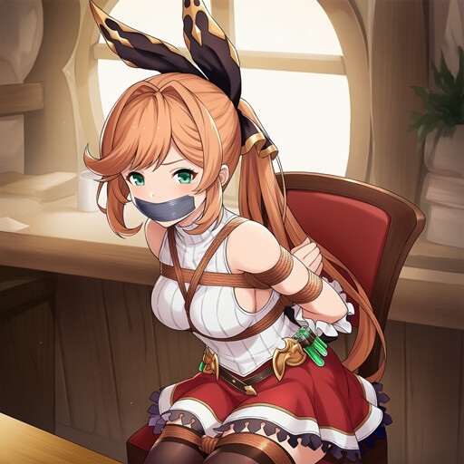 グラ〇ル女性キャラ緊縛イラスト集7