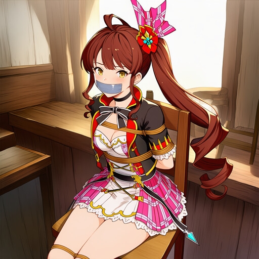 グラ〇ル女性キャラ緊縛イラスト集8