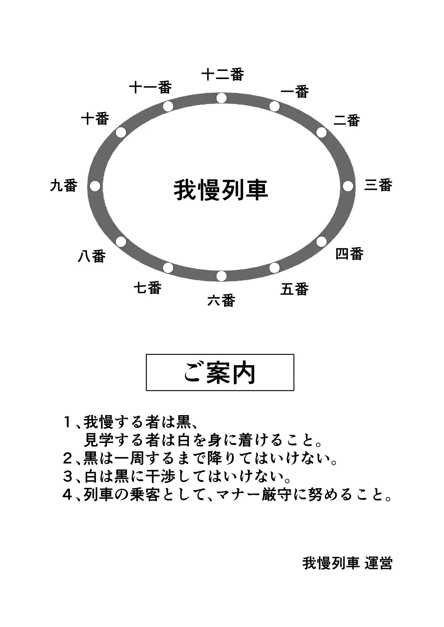 我慢列車に乗ってみた！ サンプル画像 6