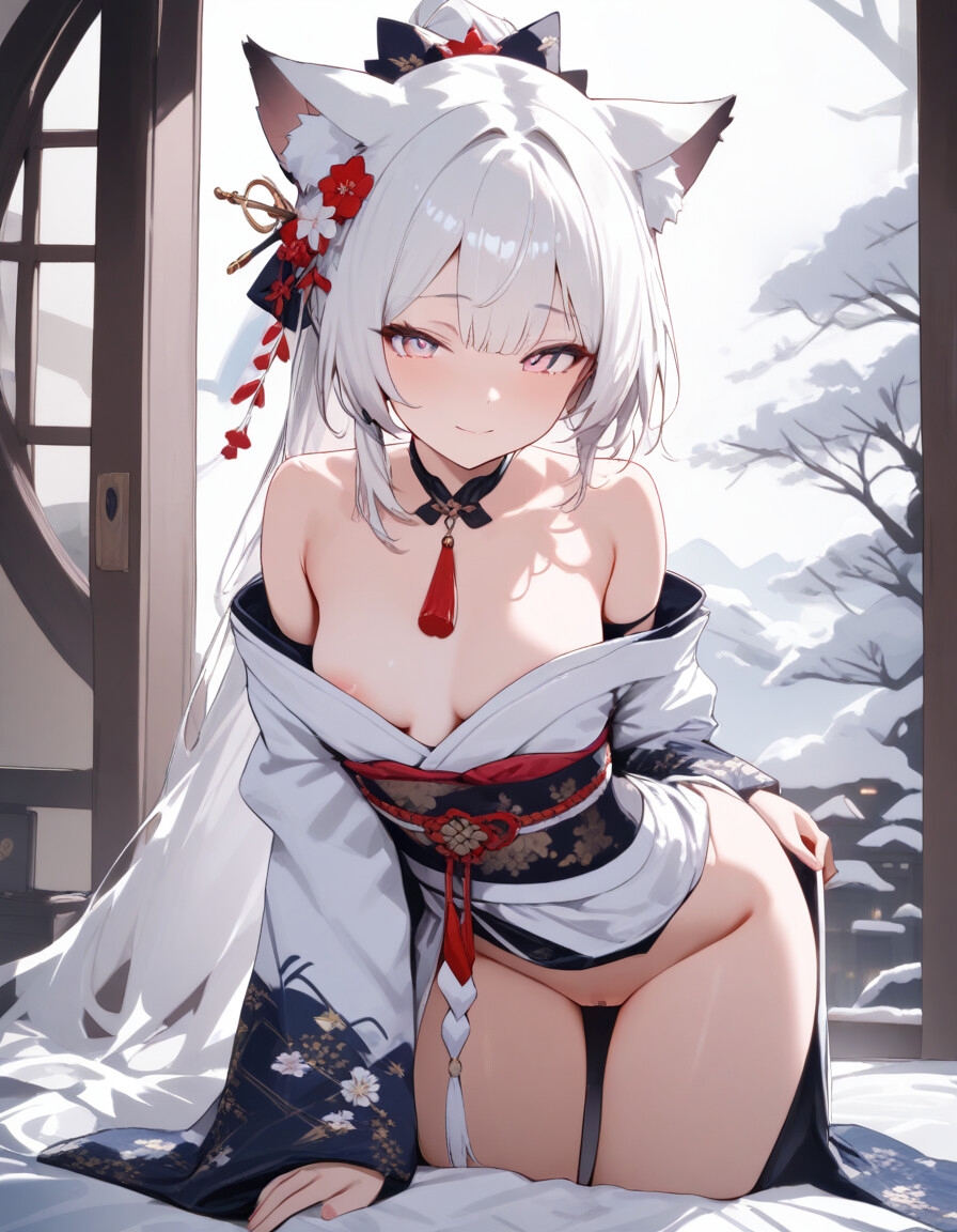 宵猫庵絵巻 ～白猫編～ 画像10