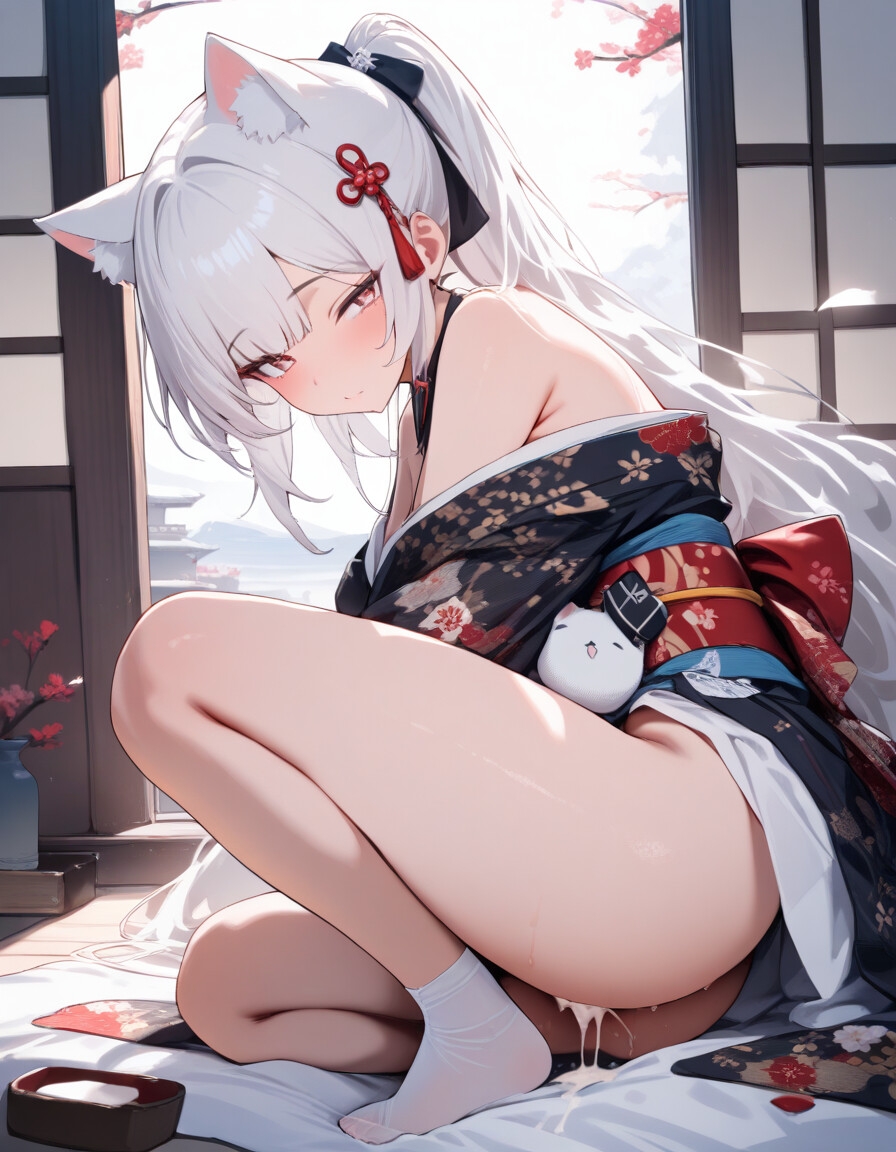 宵猫庵絵巻 ～白猫編～ 画像8