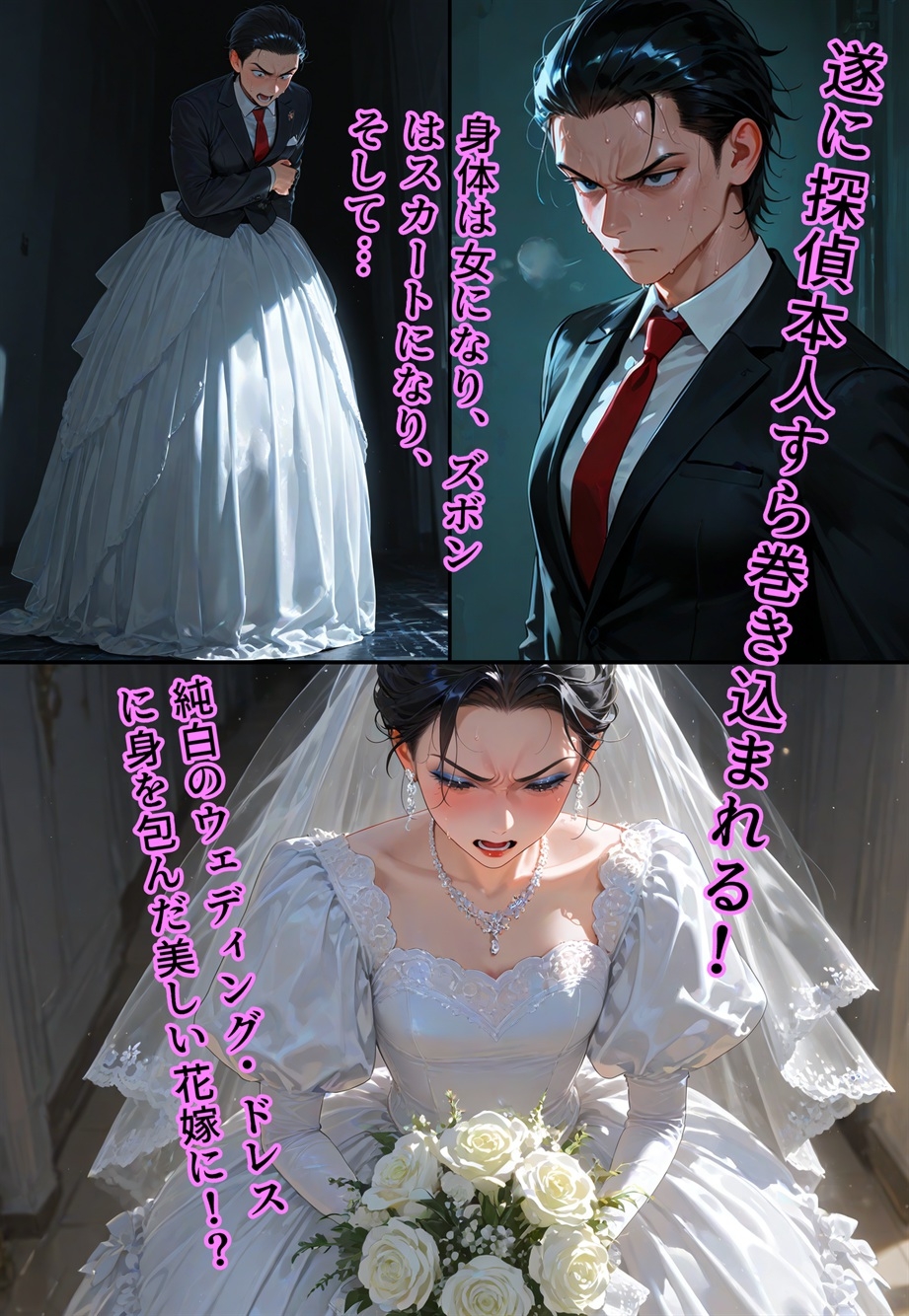 バージン・オフィス ～職場の男たちが、全員ウェディングドレスの処女になった日～ 画像7