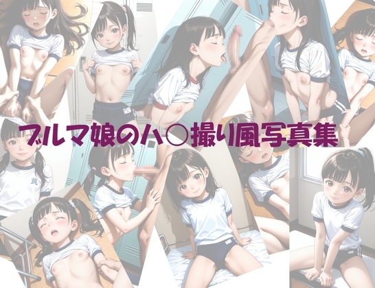 ブルマ娘のハ○撮り風写真集