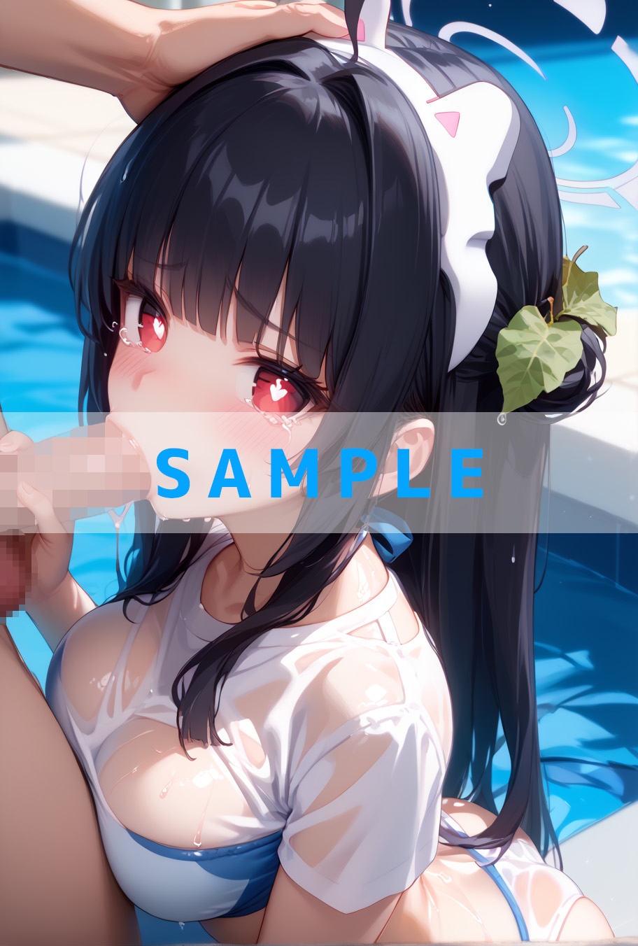 濡れT水着がエロすぎた ブルー〇ーカイブver 画像4