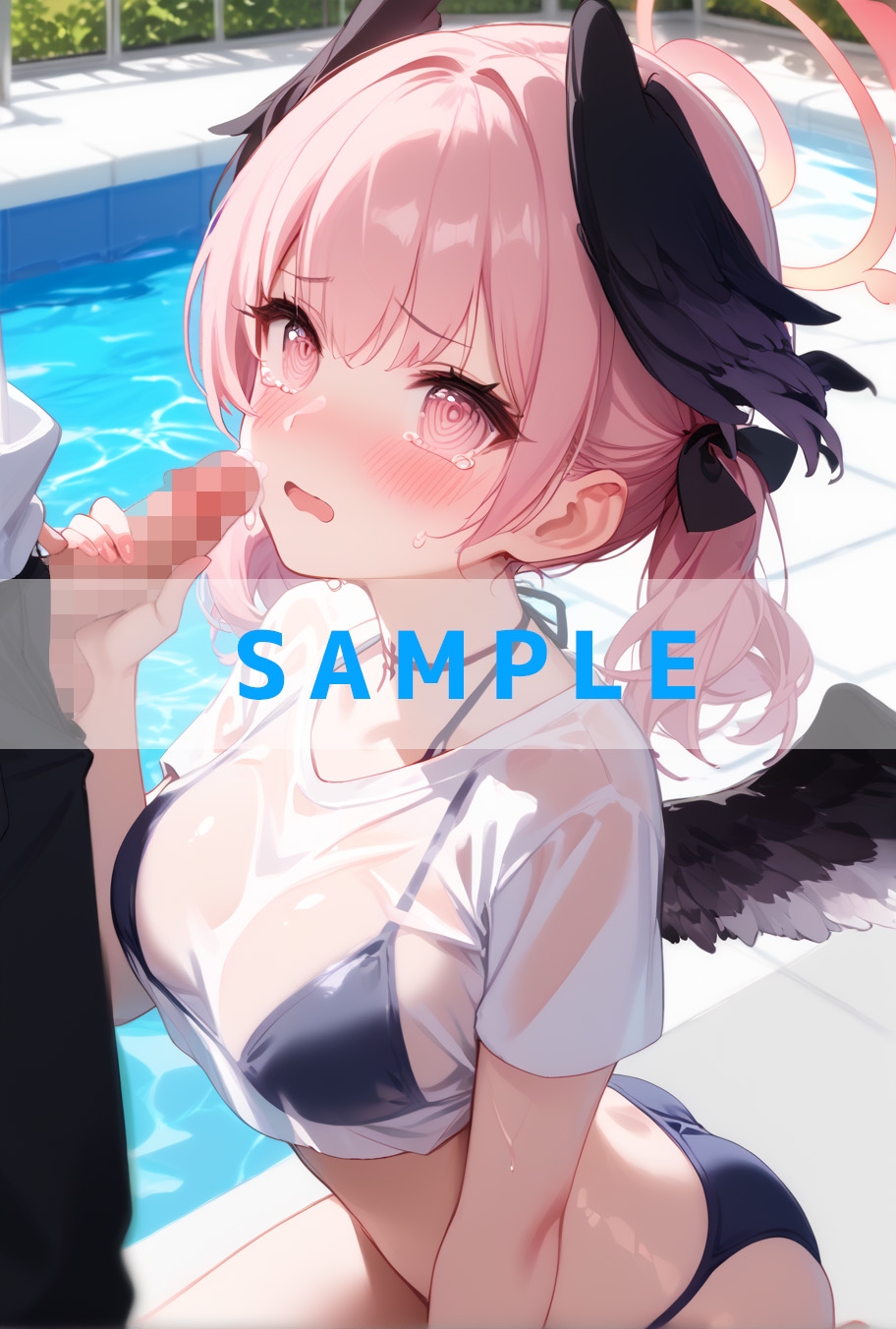 濡れT水着がエロすぎた ブルー〇ーカイブver 画像5