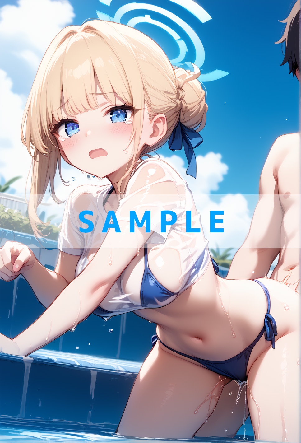 濡れT水着がエロすぎた ブルー〇ーカイブver 画像8