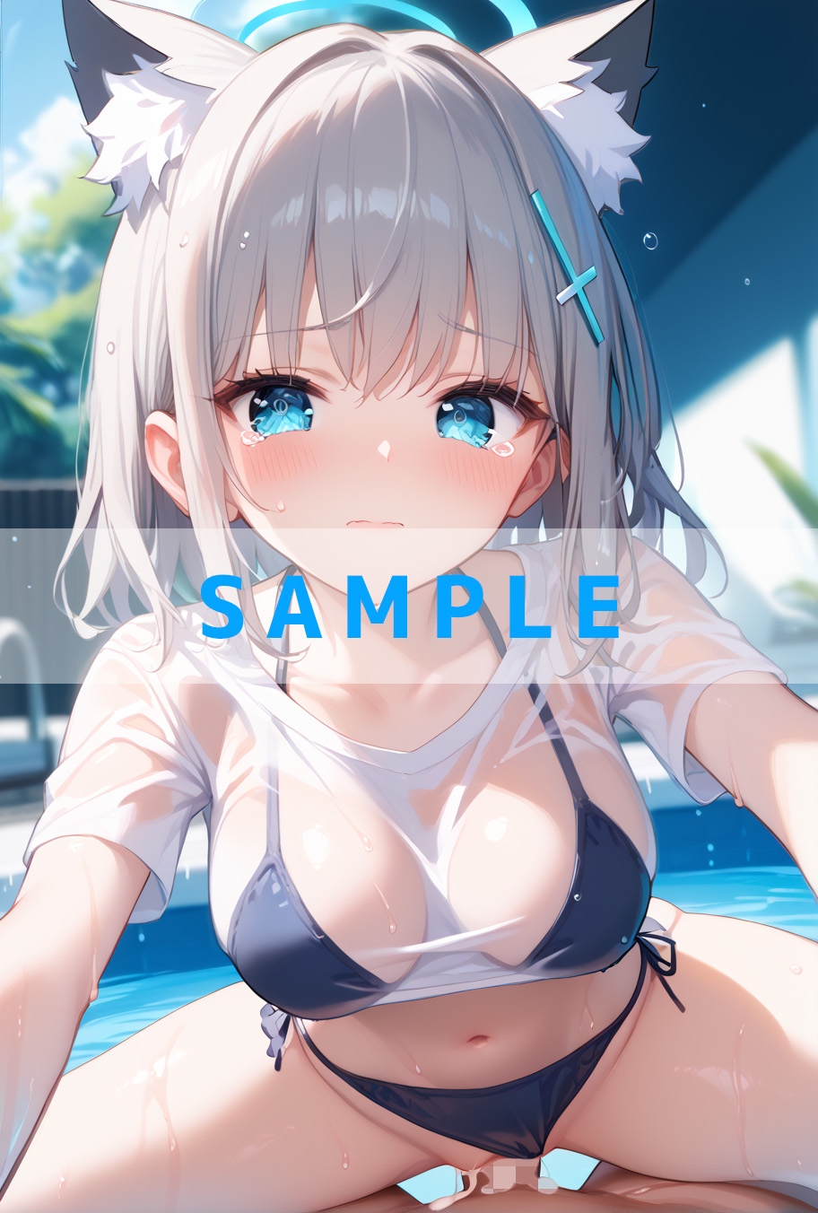 濡れT水着がエロすぎた ブルー〇ーカイブver 画像9