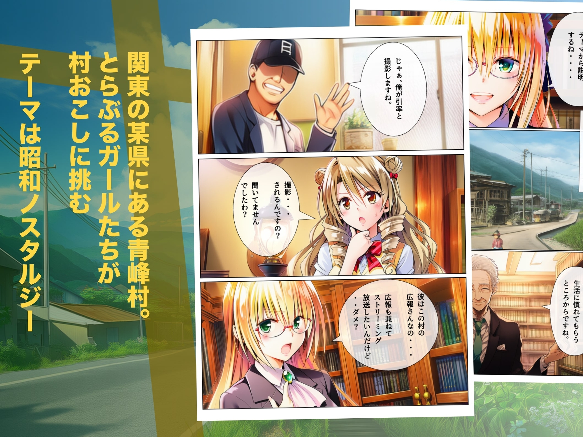 地方創生にまつわるトラブル 実況中継！? おじさんもう我慢できません 画像1