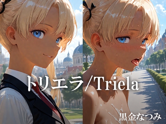 【黒金なつみ】■黒金なつみの褐色キャラ単体イラスト集です『トリエラ /Triela』