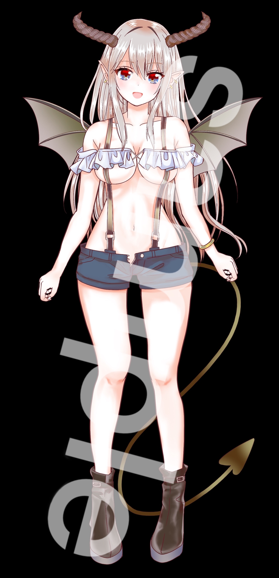悪魔(サキュバス)立ち絵11