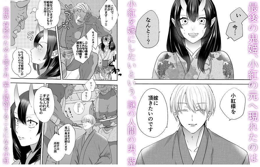 引き篭もり鬼姫様は押しかけ旦那に溺愛される 画像1