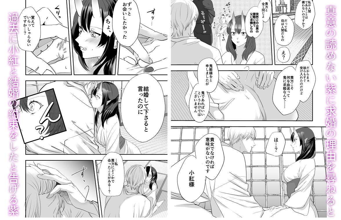 引き篭もり鬼姫様は押しかけ旦那に溺愛される 画像2
