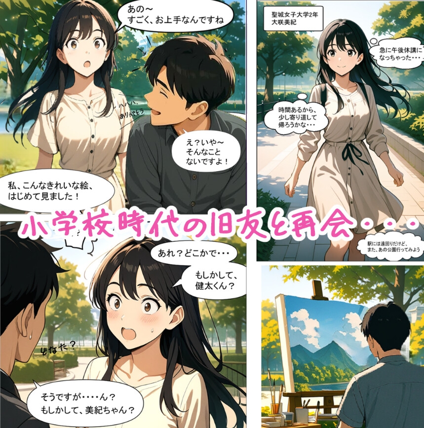 一回だけですよ！ ～画家とモデル～ 画像1