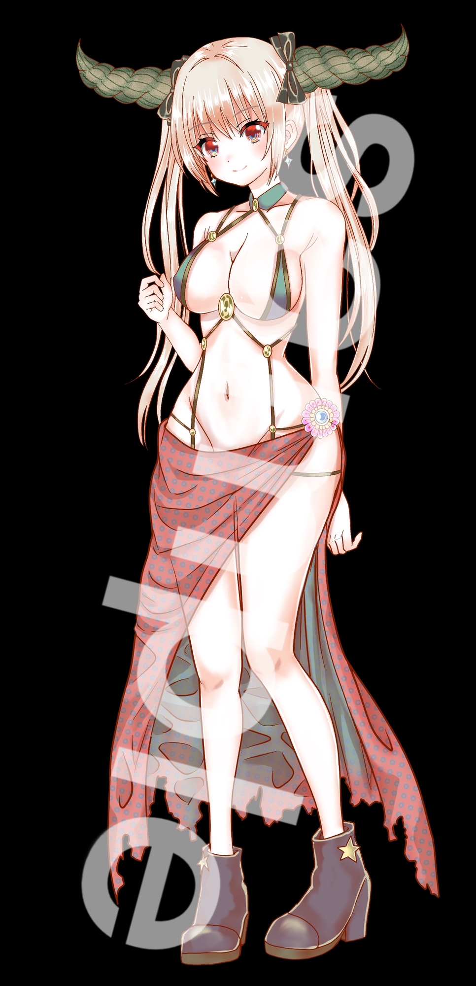 悪魔(サキュバス)立ち絵12