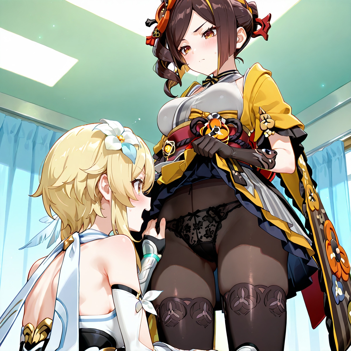 ほ〇る×千〇 ふたなり百合CG集 画像2