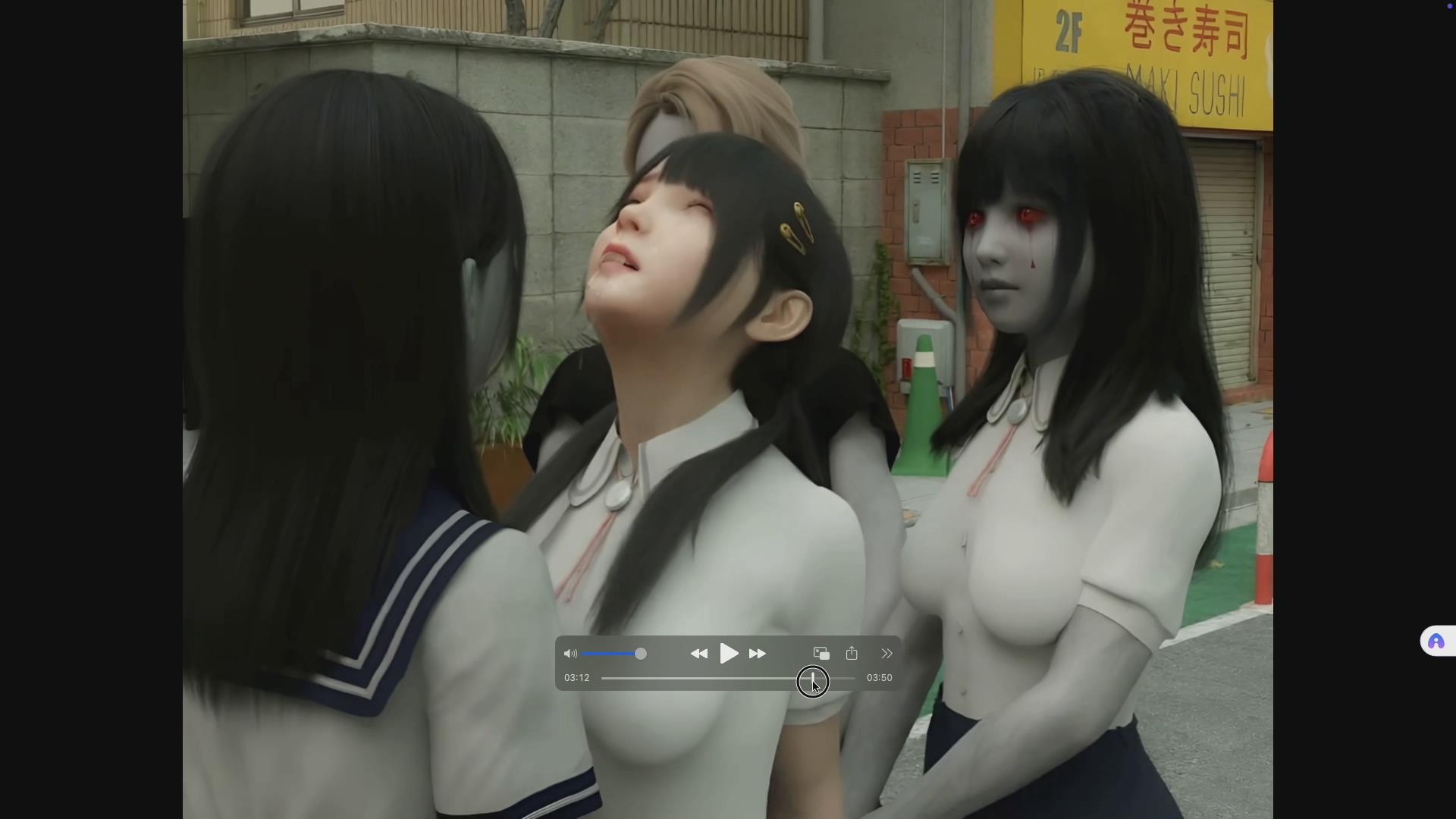[インタラクティブマイクロフィルム] 寄生ハザード呪い:東京の美しい女の子・第1部【マイノリティアート・ゴ支援アリガトウゴザイマス】 画像6