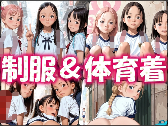 路地裏制服&体育着撮影会1