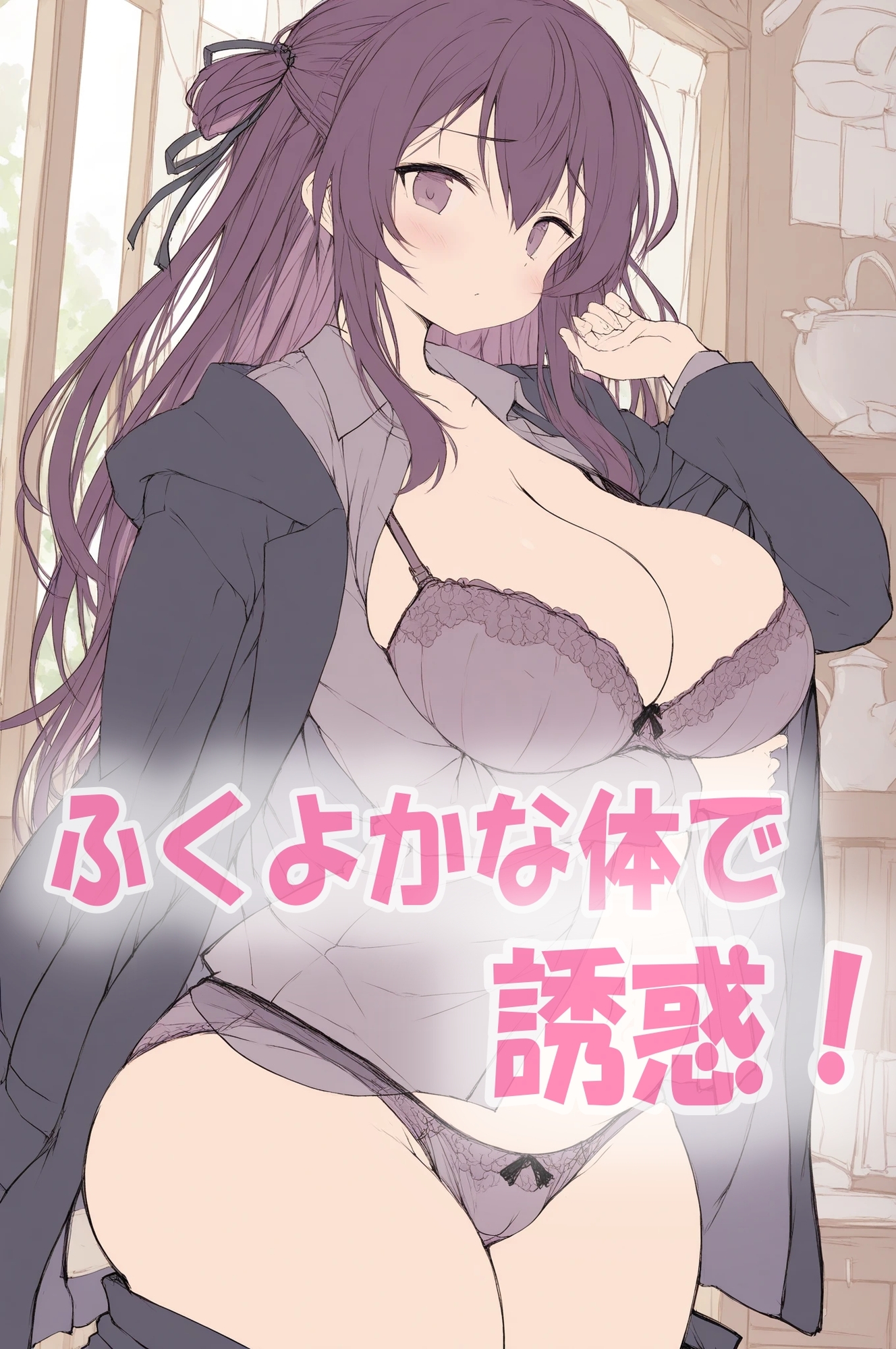 巨乳巨尻の人妻ムチムチお母さんに大興奮ムラムラがとまらない！イラスト500枚 画像6