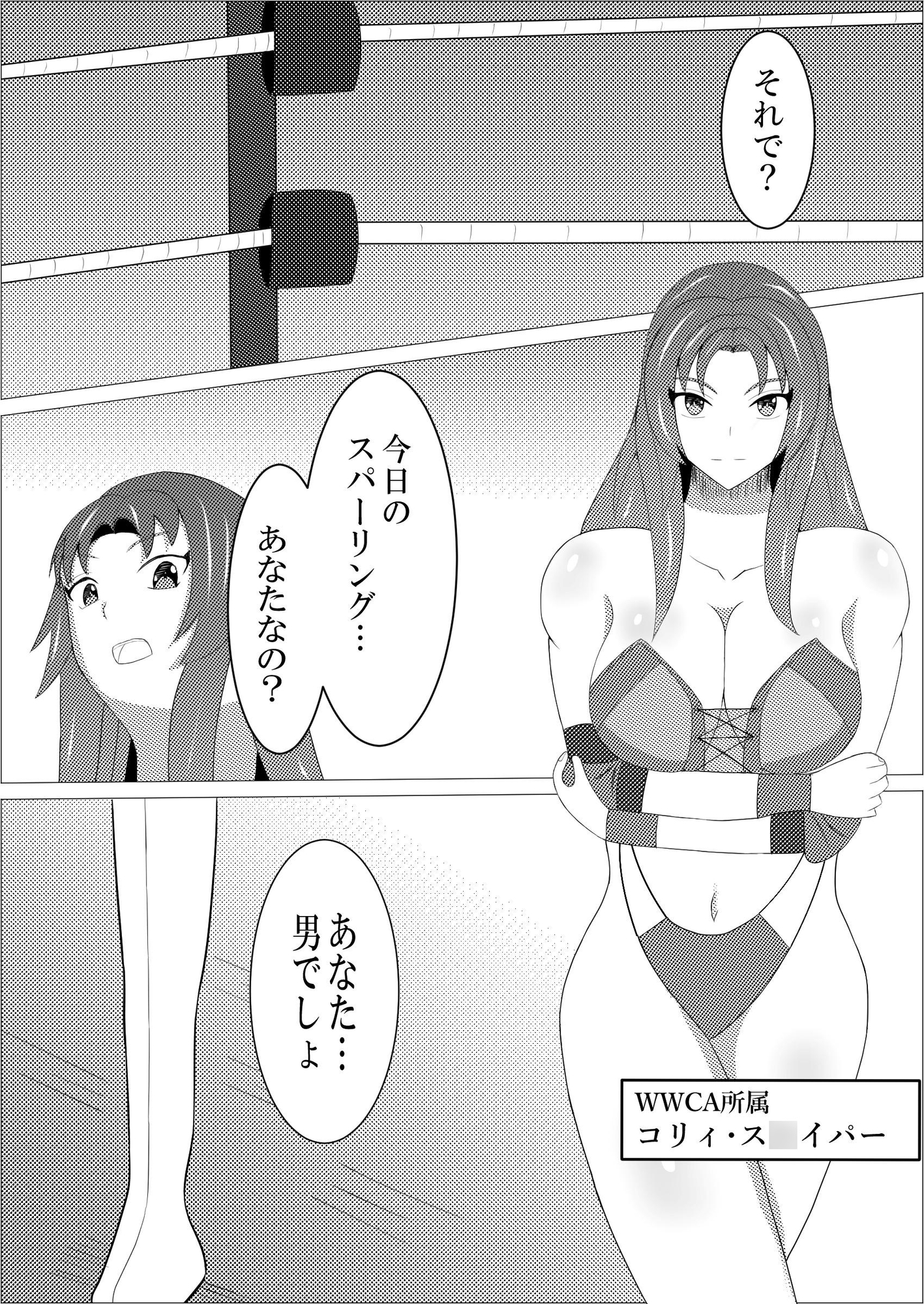 Inter Gender Defeat     vs wretler 画像3