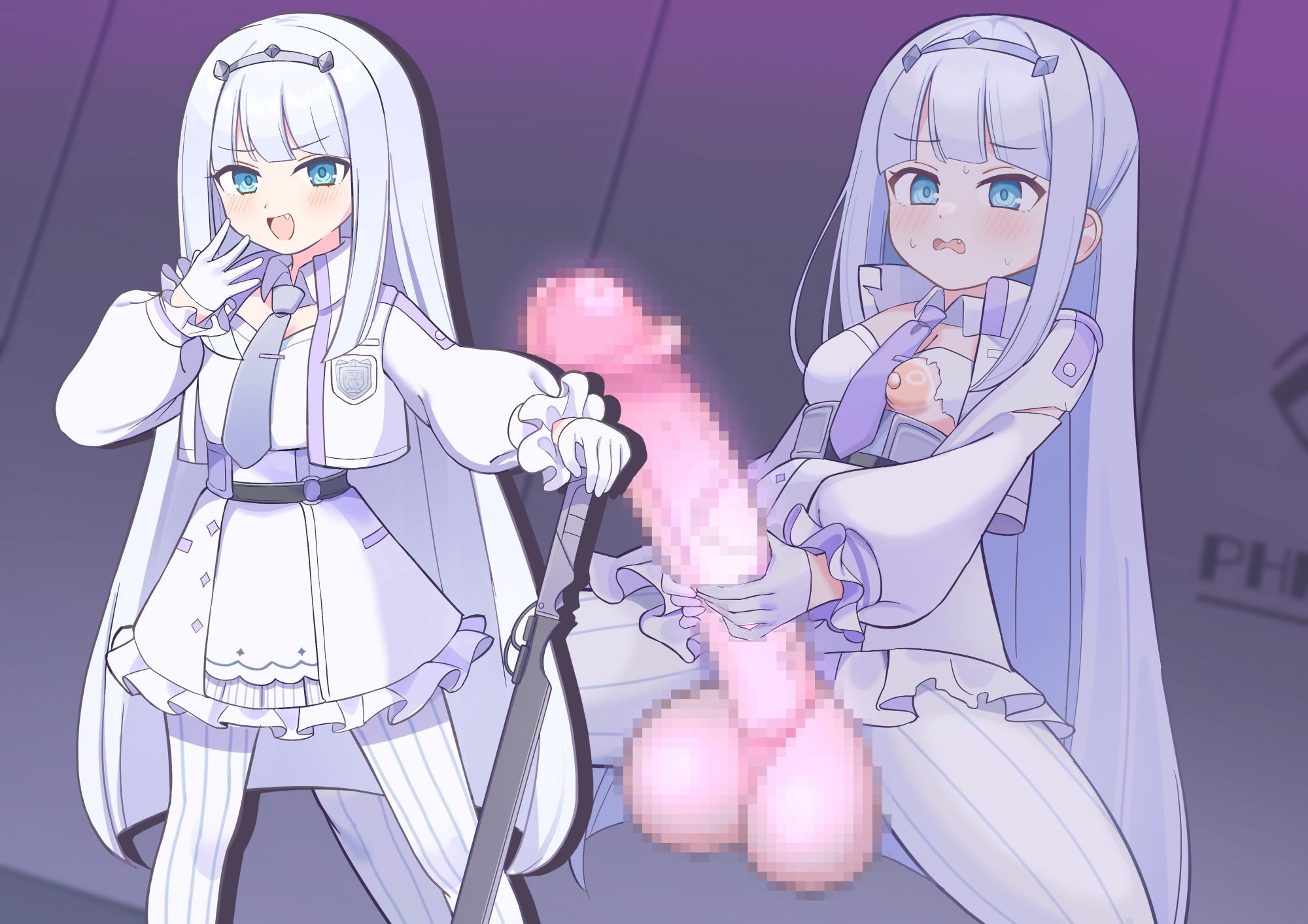 ふたなり人格射精2お嬢様エージェント変態快楽に堕つ！ 画像1