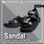 【Full version】サンダルの足音効果音素材集 -Sandal Footstep Concrete/Steal Pack-
