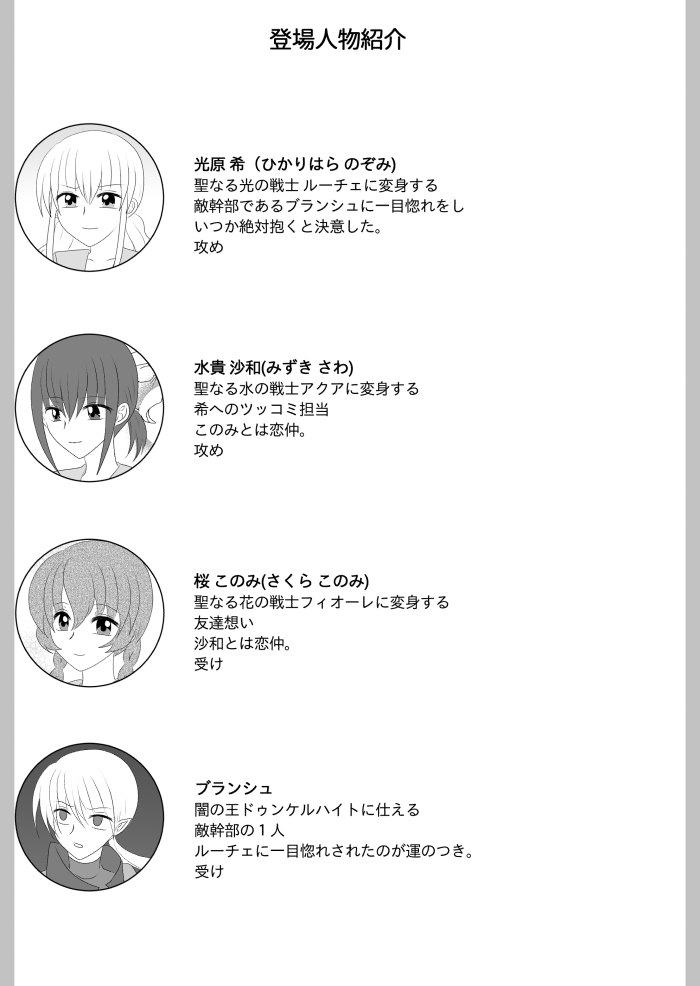 変身ヒロイン達の性事情1～変身ヒロイン×敵幹部 編～