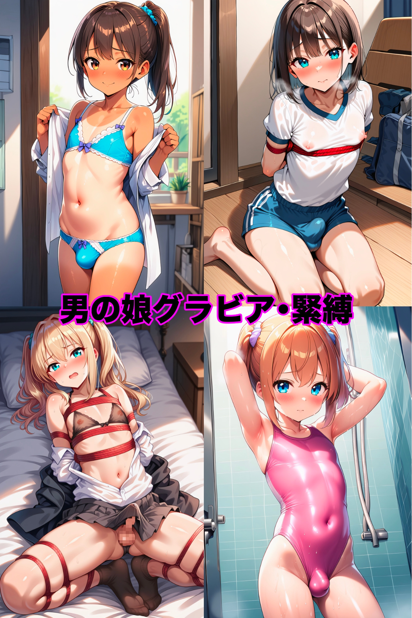 男の娘通信第9号【500枚】 画像1