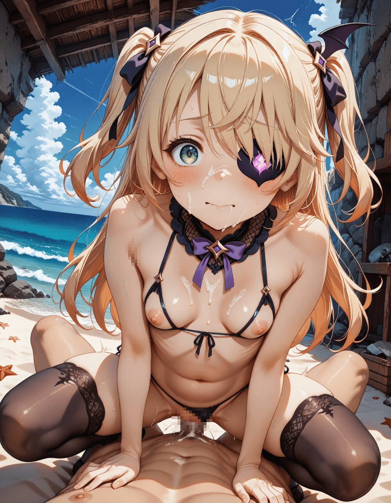 原〇キャラが海で乱れる！！！ 画像7