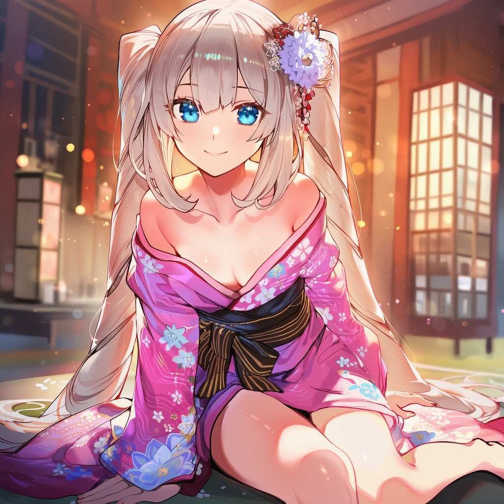 F◯te/Gr◯nd Ord◯r マ◯ー・アントワネ◯ト 着物でH三昧高解像度イラスト集 画像1