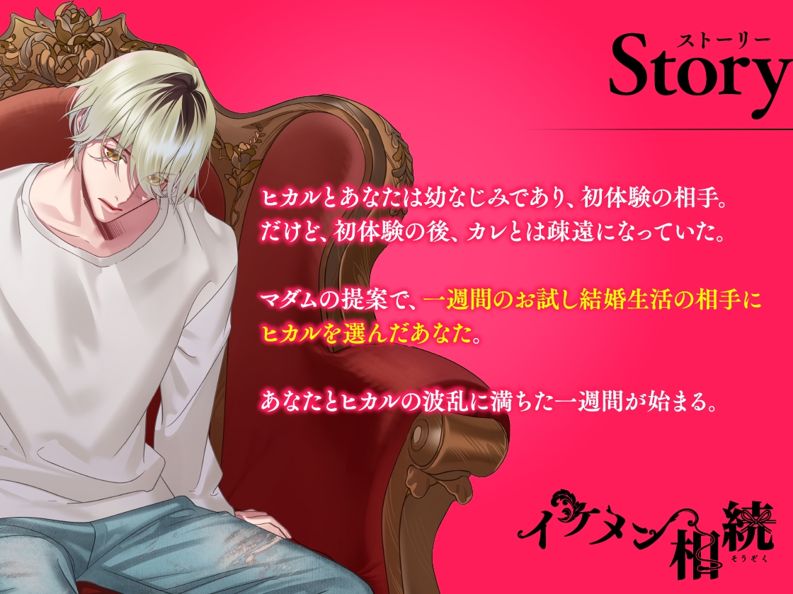 【CV.凛星凛】イケメン相続 候補者No.01 春菜ヒカル-2画像