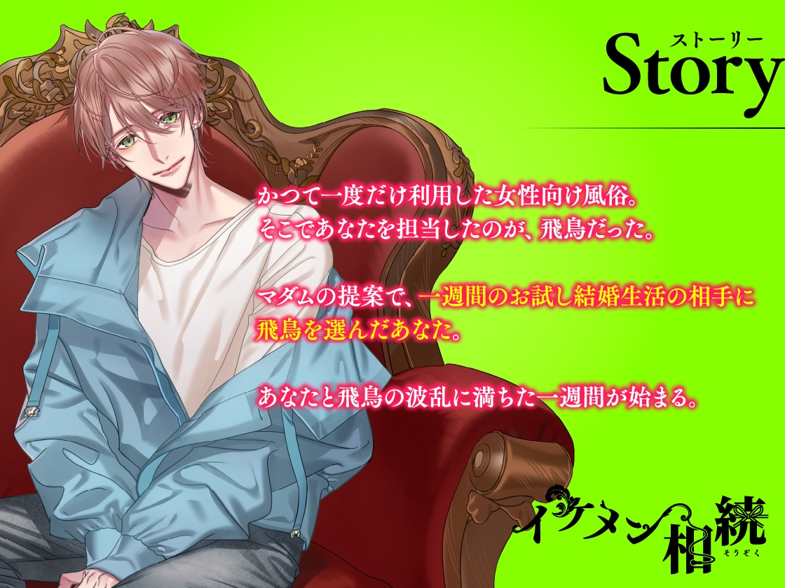 【CV.天野晴】イケメン相続 候補者No.04 姫宮飛鳥 画像2