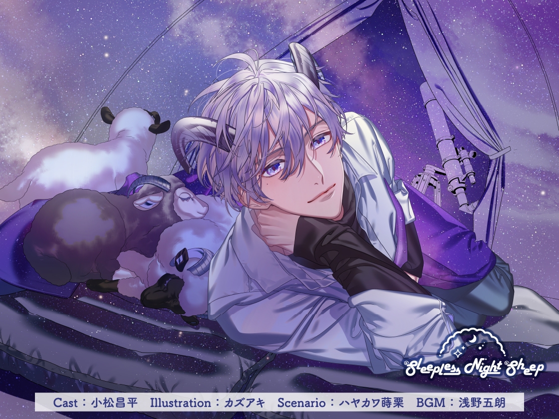 【CV.小松昌平】Sleepless Night Sheep~蒼空といっしょにいいユメを~ 画像1