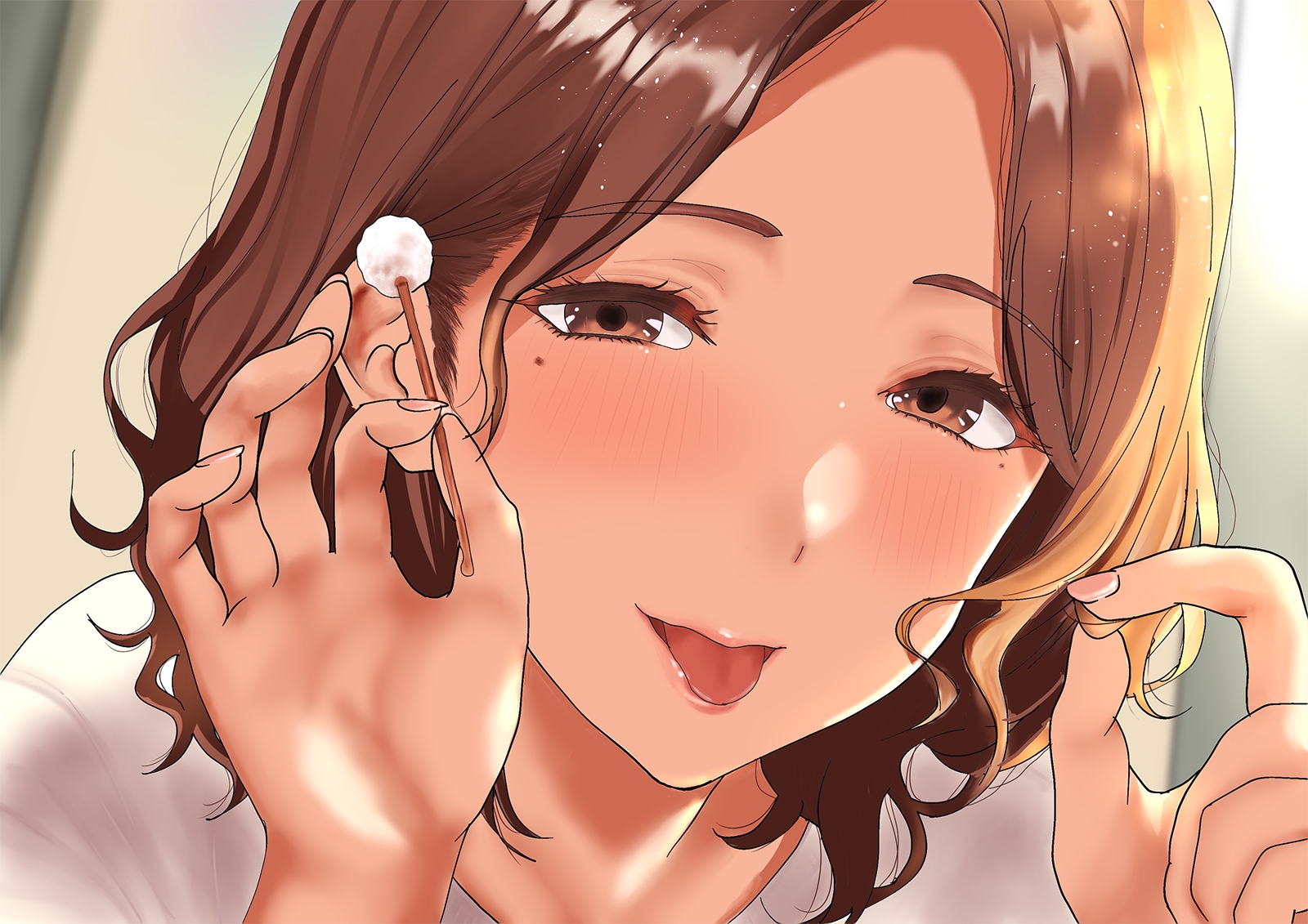 耳舐めセラピー。お耳をとろとろに癒す深耳舐めとゾワゾワ幸せになる耳かき 画像2