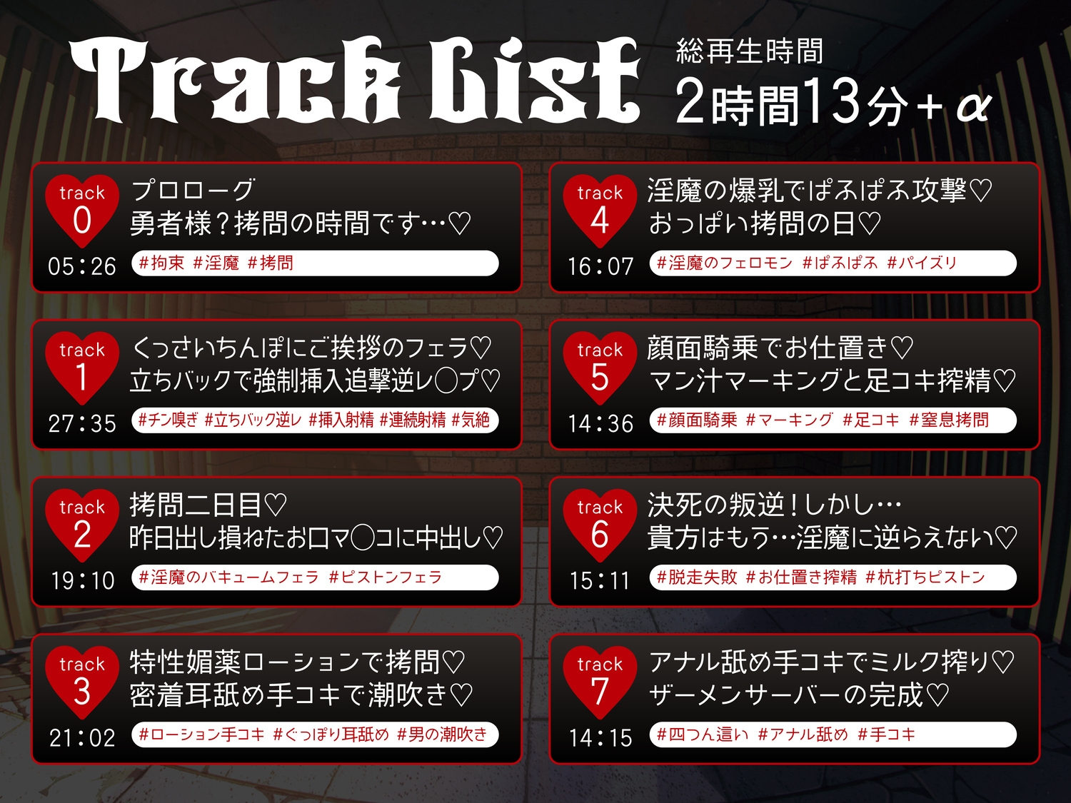 【逆レ】勇者様、○問の時間です♡〜魔王様に逆らった愚かな勇者は、城の地下深くで「永遠の搾精○問の刑」〜 画像3
