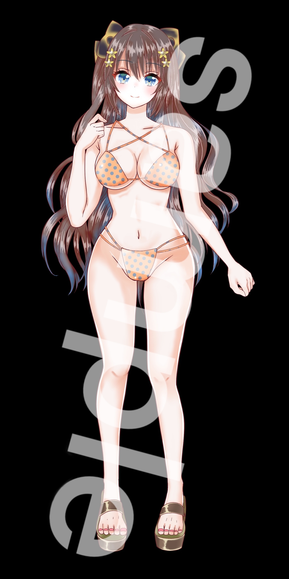 水着の女の子立ち絵9 画像1