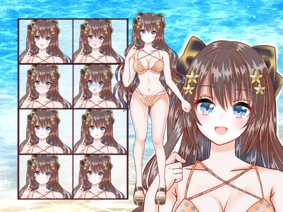 水着の女の子立ち絵9 画像2